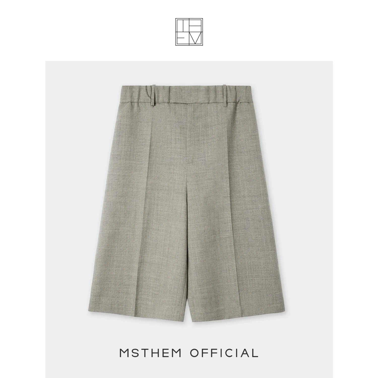 Worsted Wool Bermuda Shorts