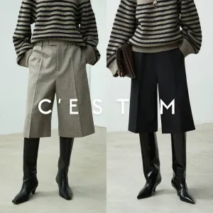 Worsted Wool Bermuda Shorts