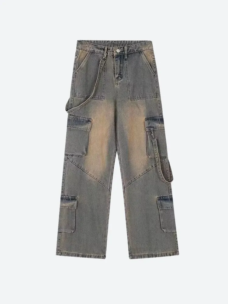 Y2K Baggy Cargo Jeans