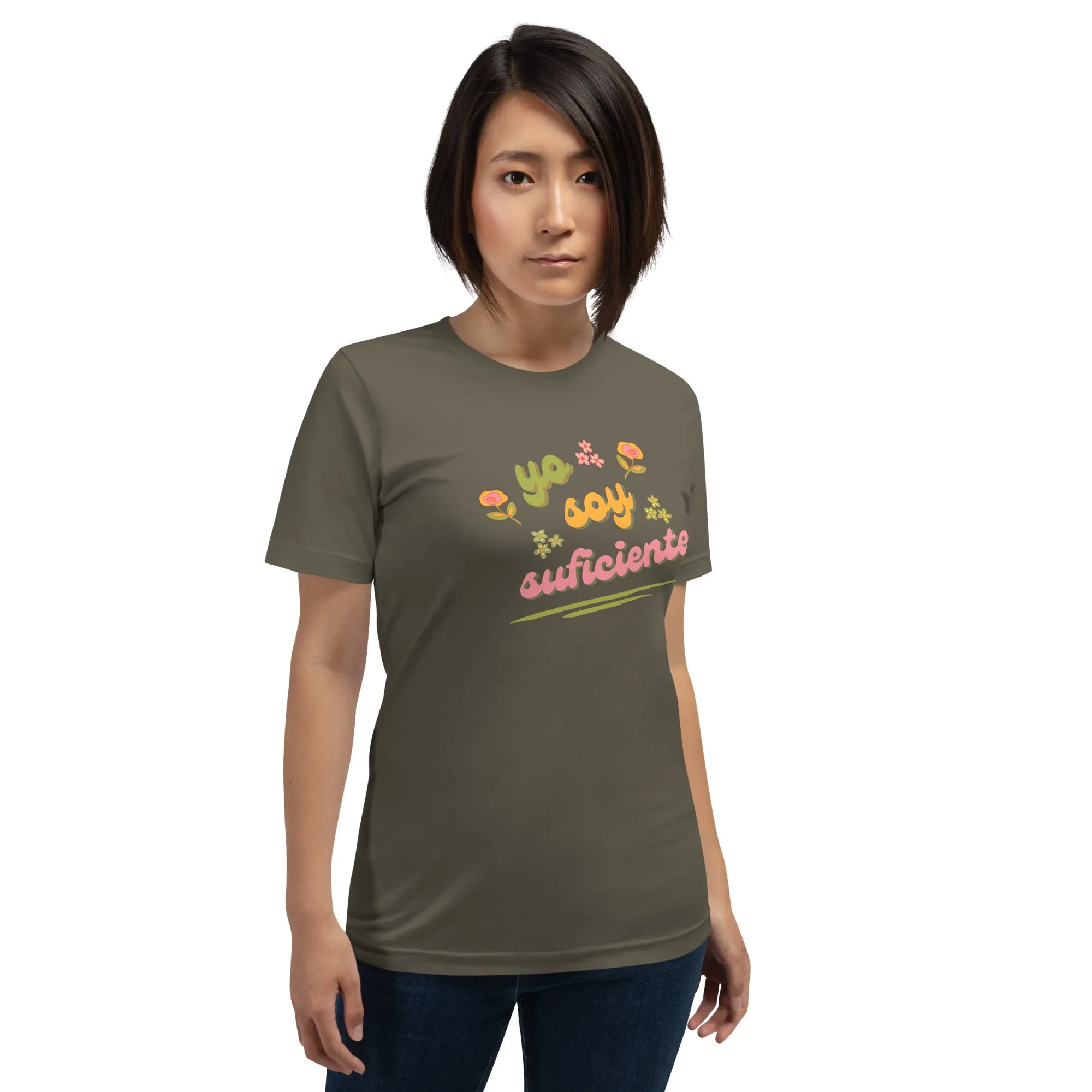 YO SOY SUFICIENTE Spanish Affirmation Inspired Graphic Tee for Women