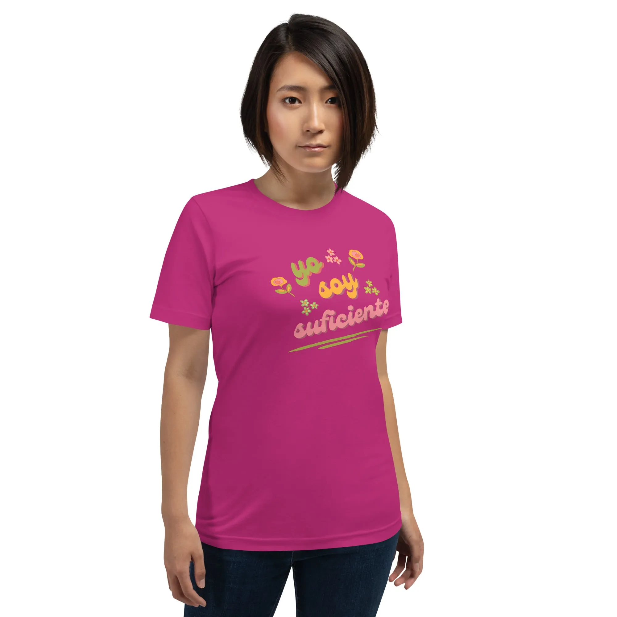 YO SOY SUFICIENTE Spanish Affirmation Inspired Graphic Tee for Women