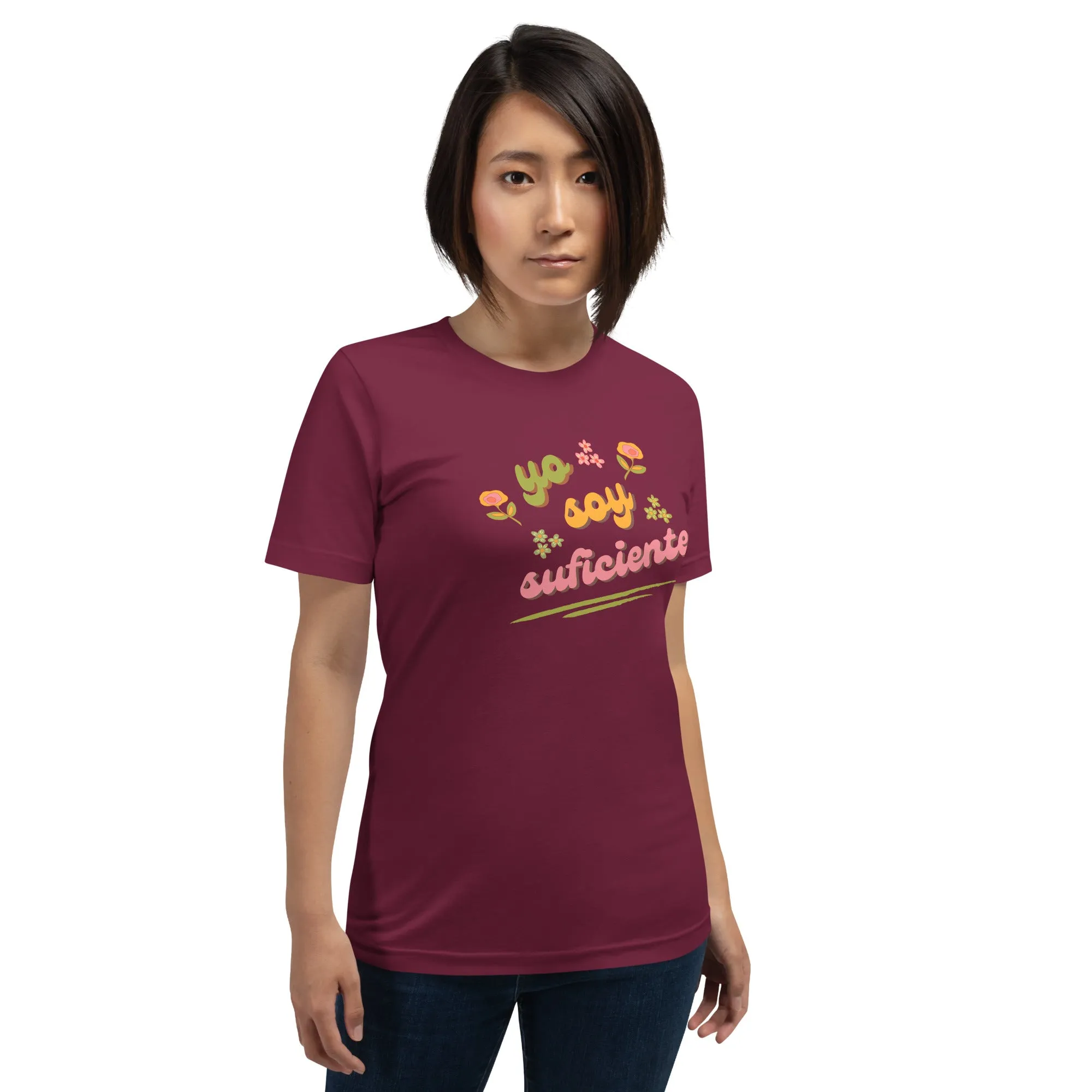 YO SOY SUFICIENTE Spanish Affirmation Inspired Graphic Tee for Women