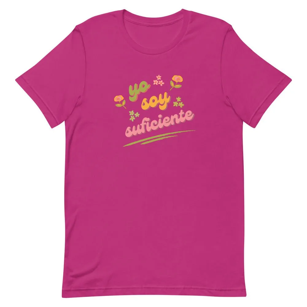 YO SOY SUFICIENTE Spanish Affirmation Inspired Graphic Tee for Women