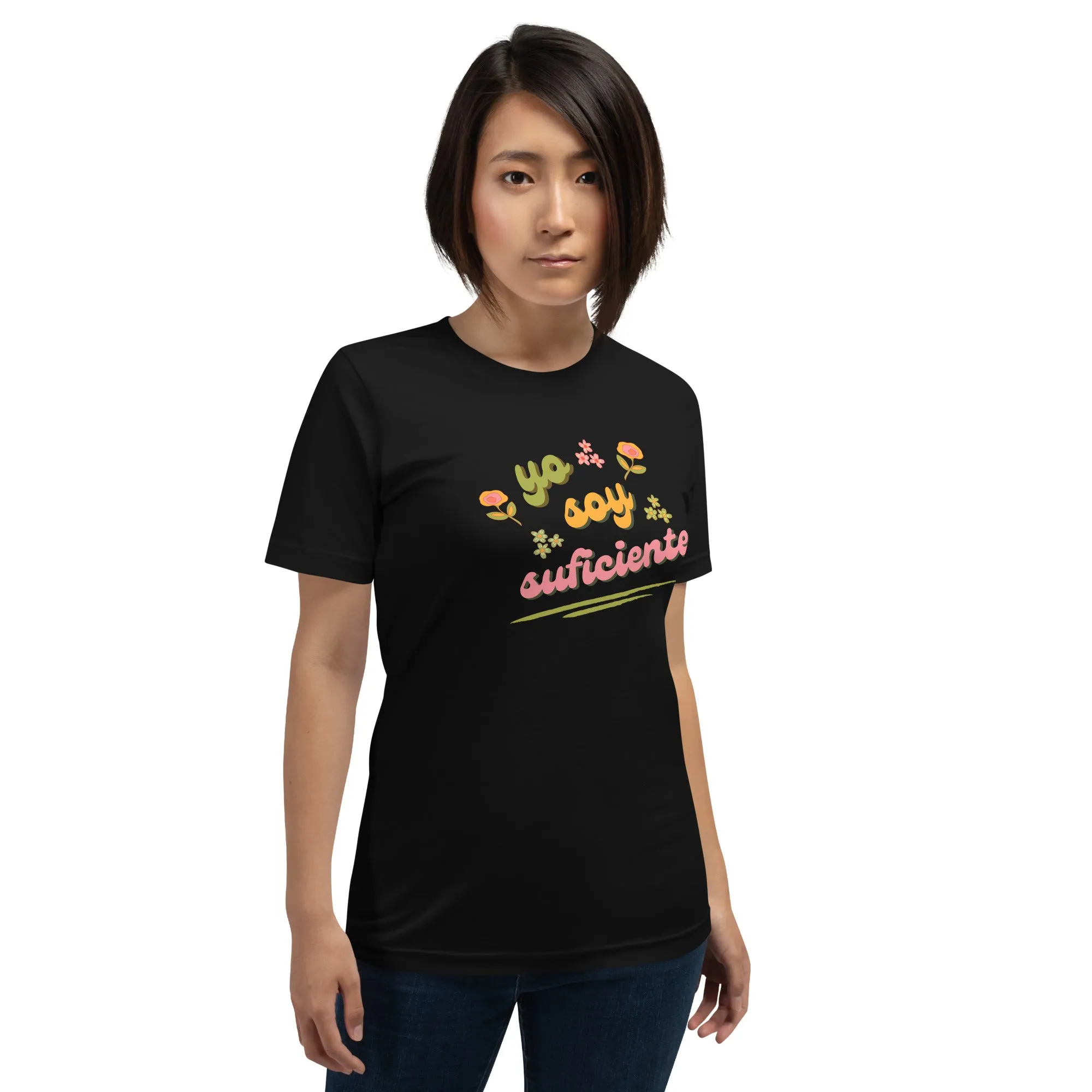 YO SOY SUFICIENTE Spanish Affirmation Inspired Graphic Tee for Women