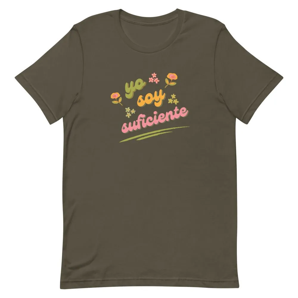 YO SOY SUFICIENTE Spanish Affirmation Inspired Graphic Tee for Women