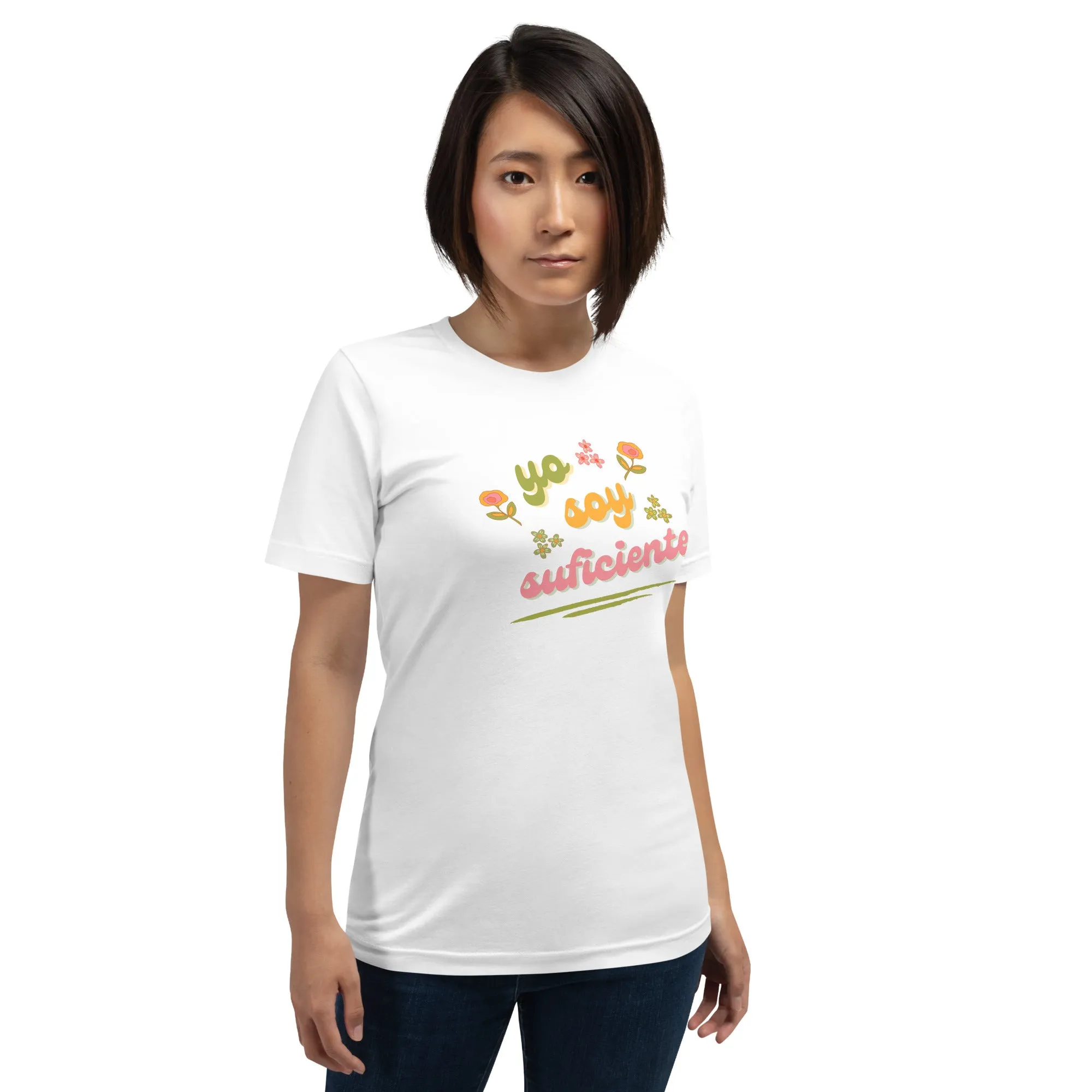 YO SOY SUFICIENTE Spanish Affirmation Inspired Graphic Tee for Women