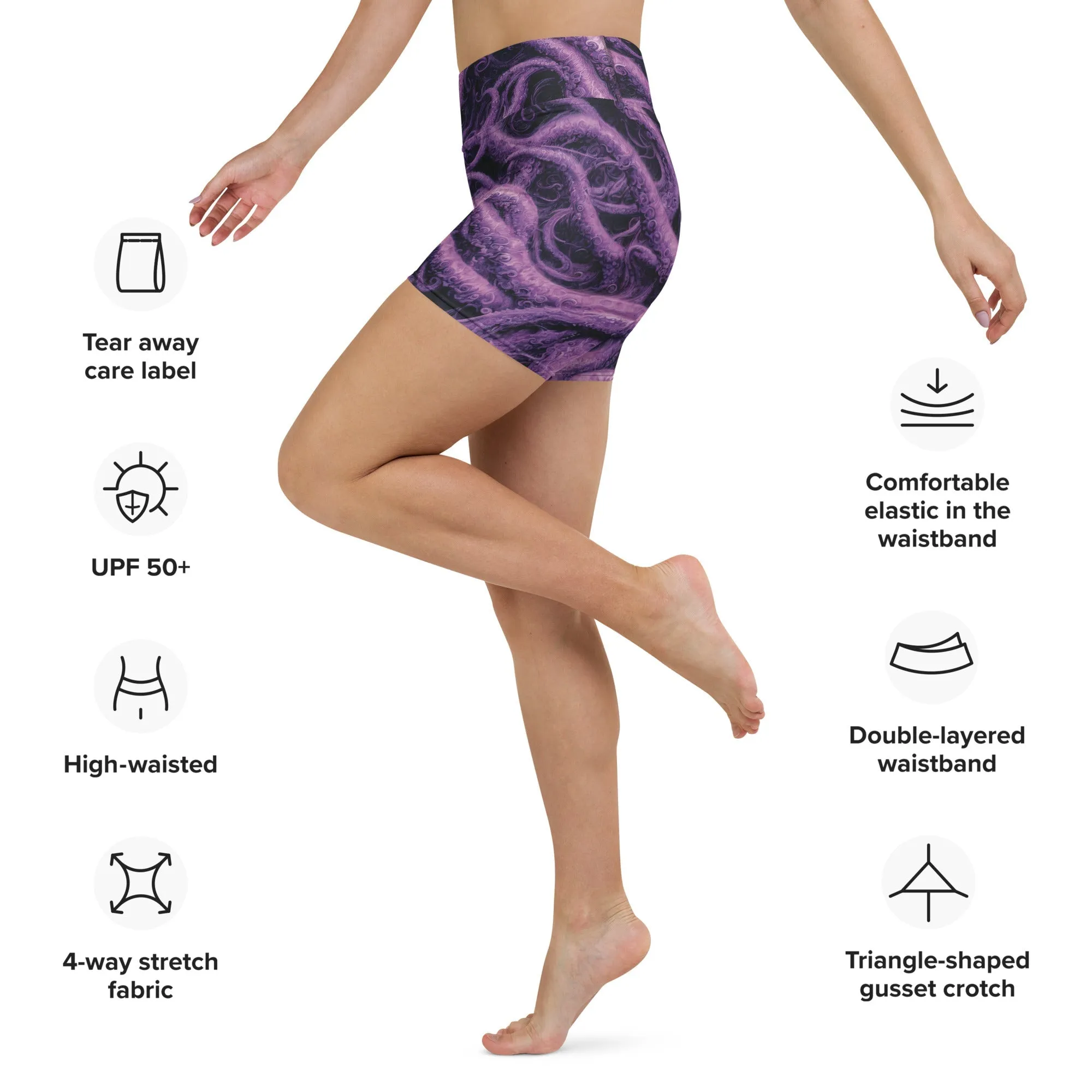 Yoga Shorts - Void Reach