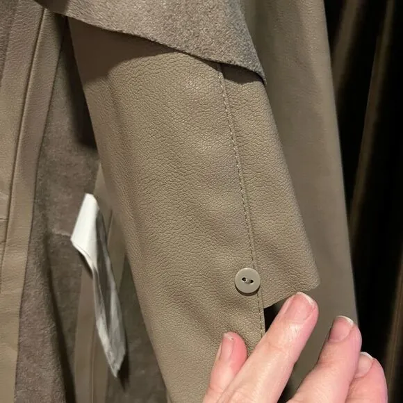 Zara Faux Leather Jacket