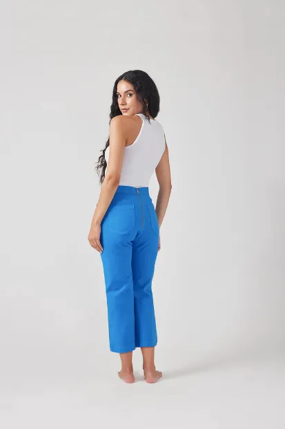 Zip Back Jeans - Cropped SALE