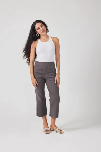 Zip Back Jeans - Cropped SALE