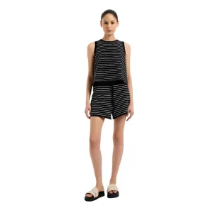 Zosia Stripe Knit Shorts - Womens