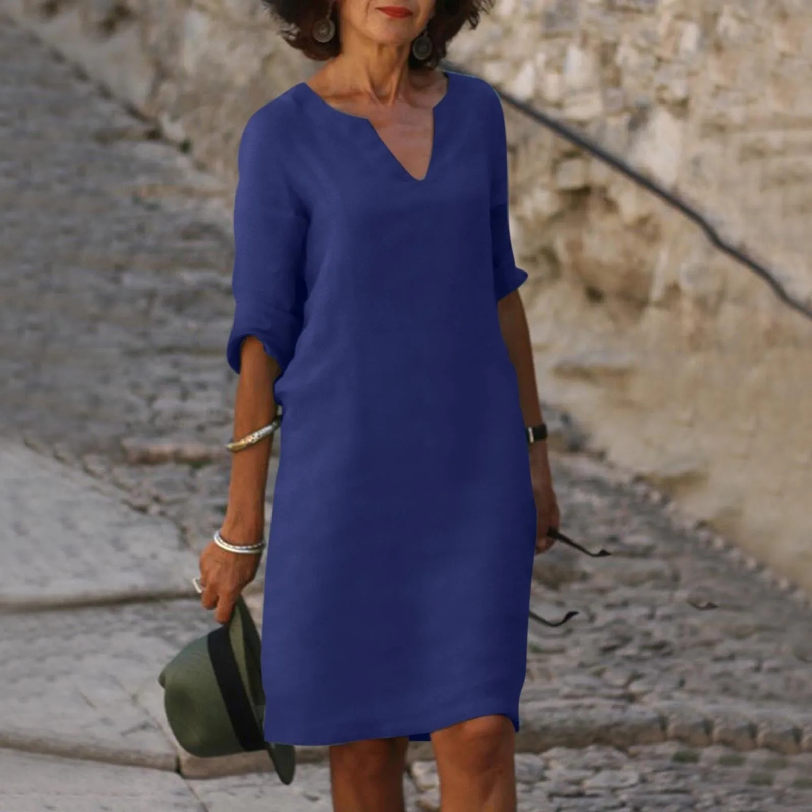 Zulema® | Elegant V-Neck Dress