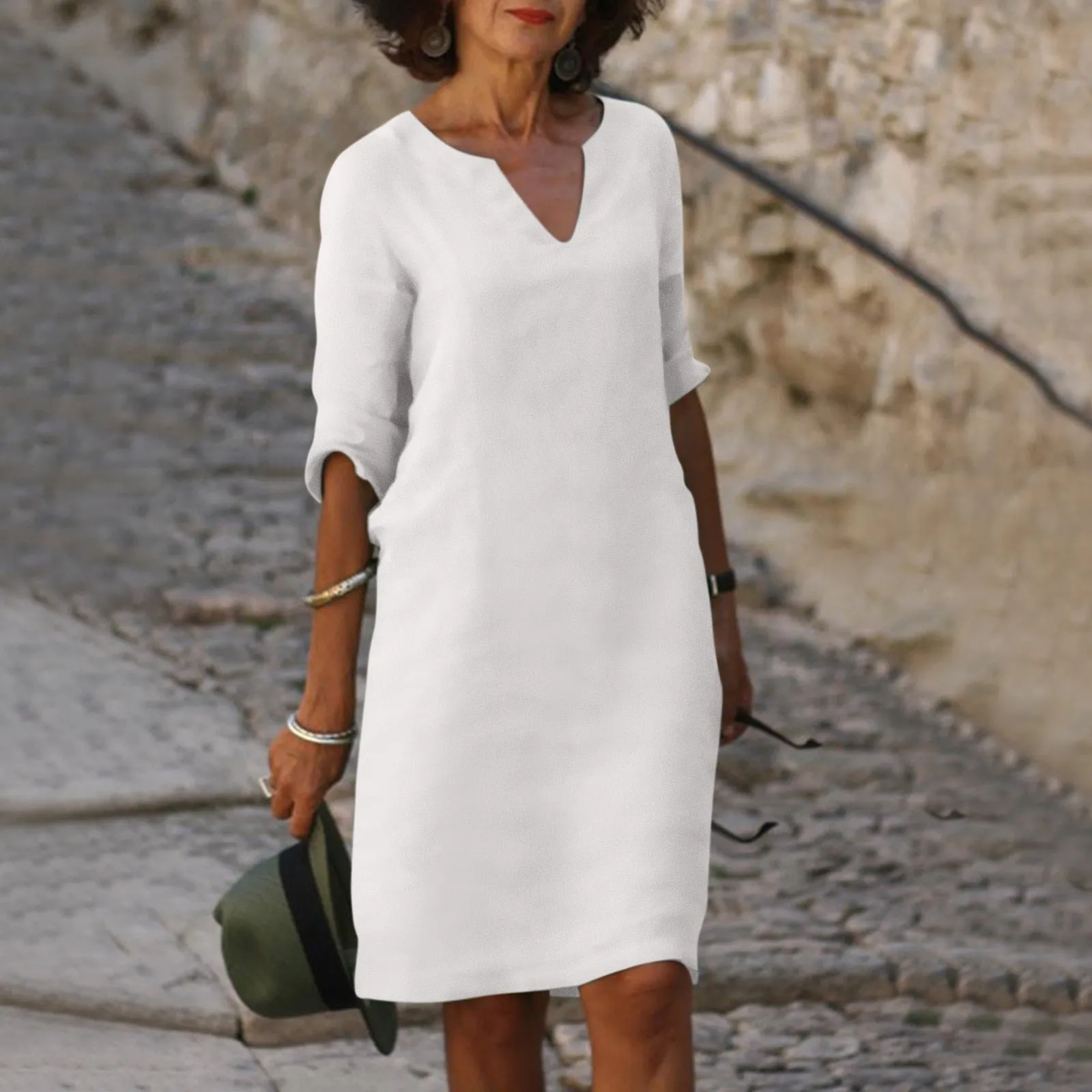 Zulema® | Elegant V-Neck Dress