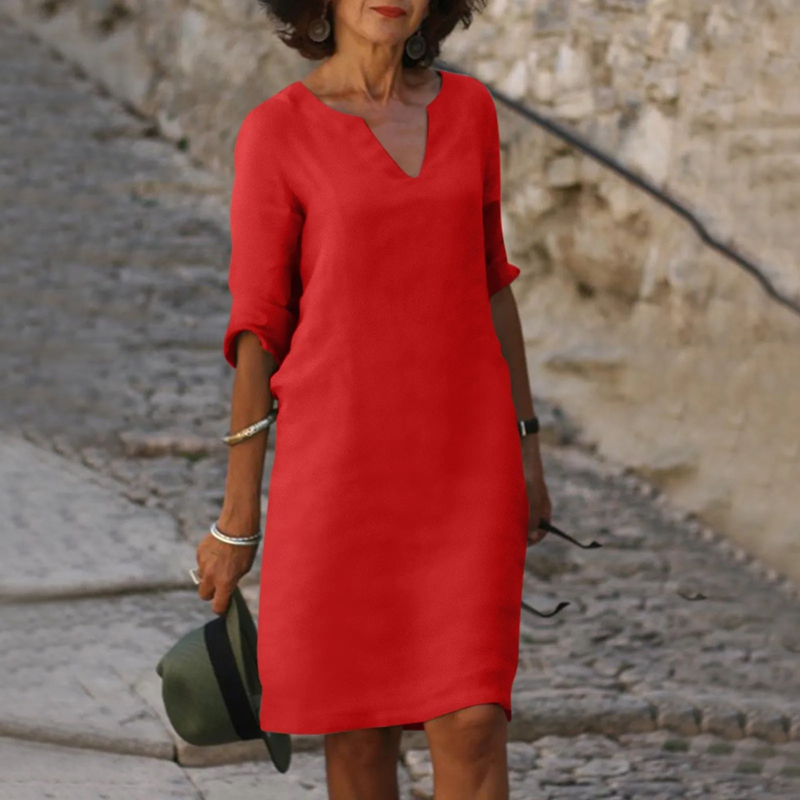 Zulema® | Elegant V-Neck Dress