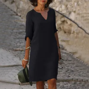 Zulema® | Elegant V-Neck Dress