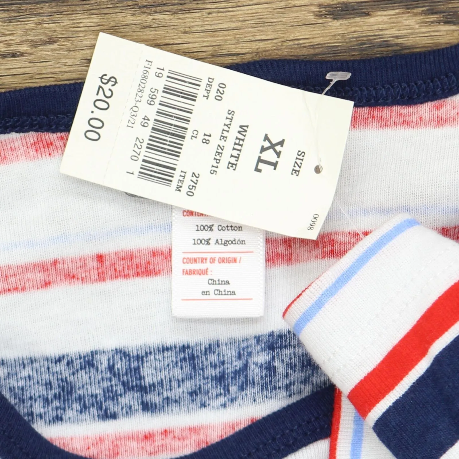 ZUZIFY Men's Americana Striped Matching Family Pajama Set